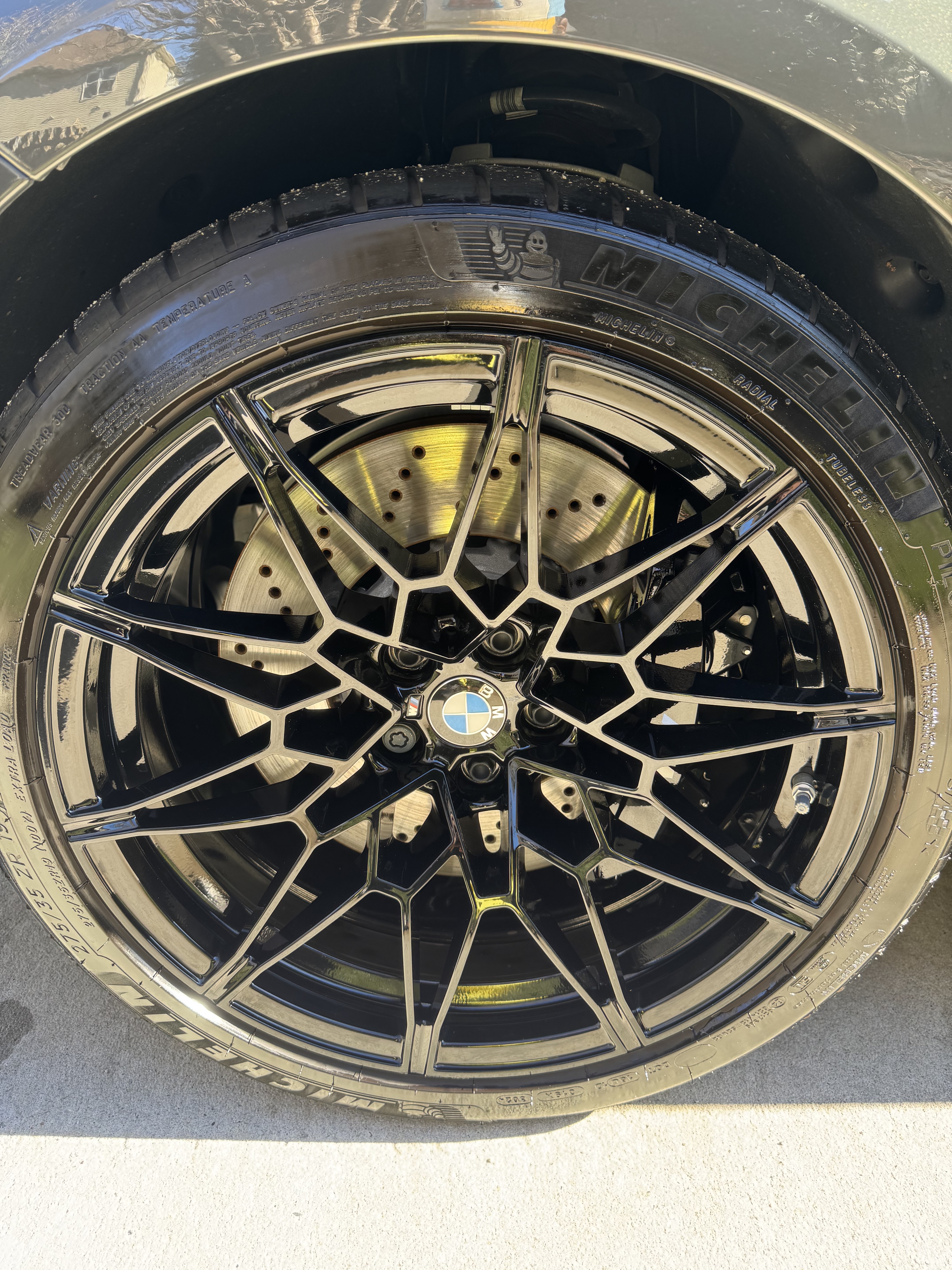After: Wheel Detail — Before & After