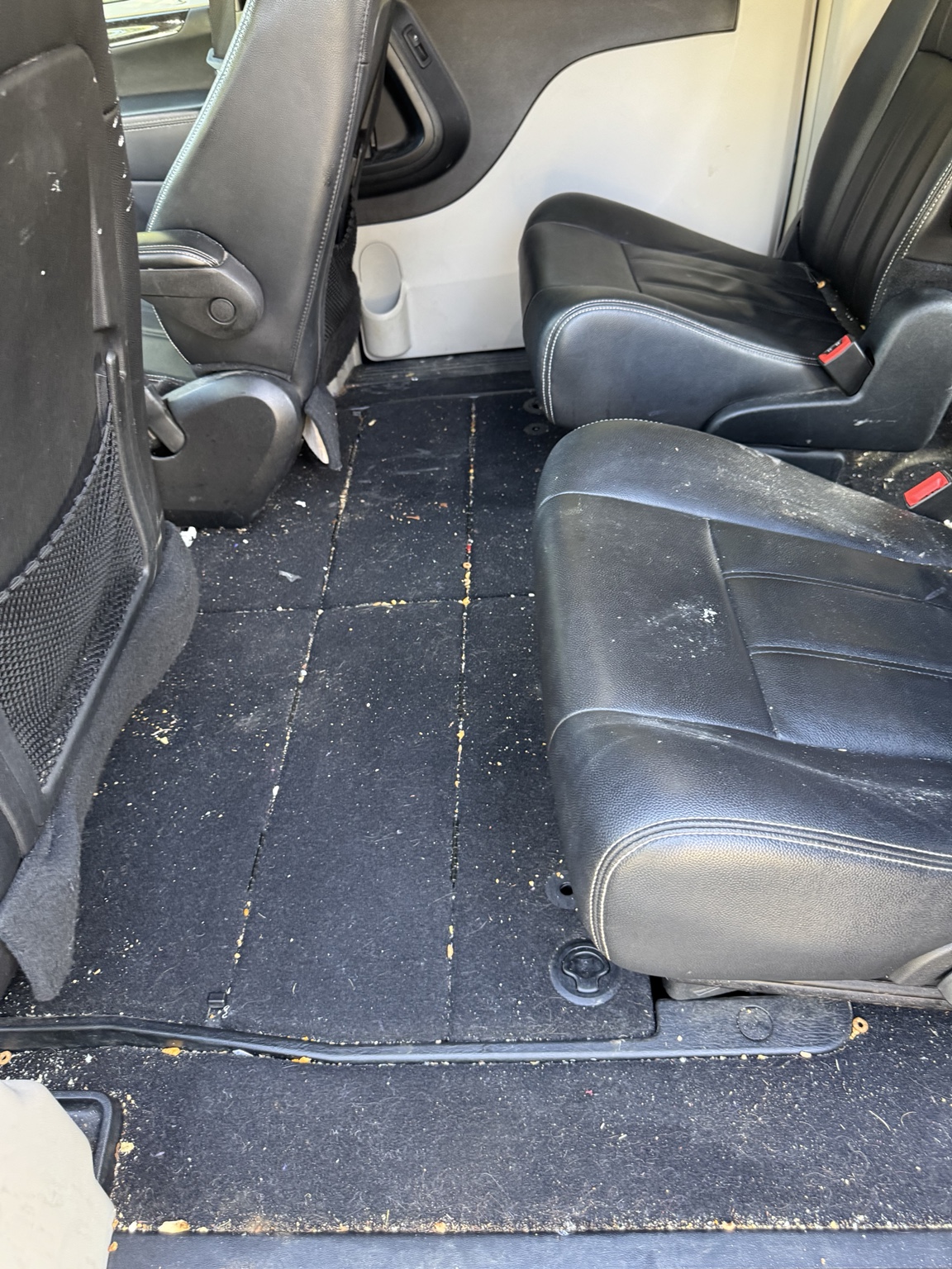 Before: Interior Transformation — Rear Seating