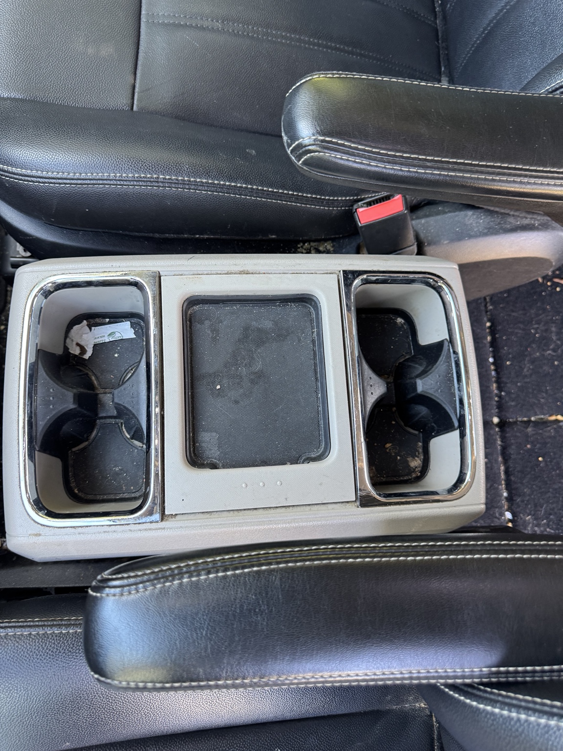 Before: Interior Transformation — Center Console